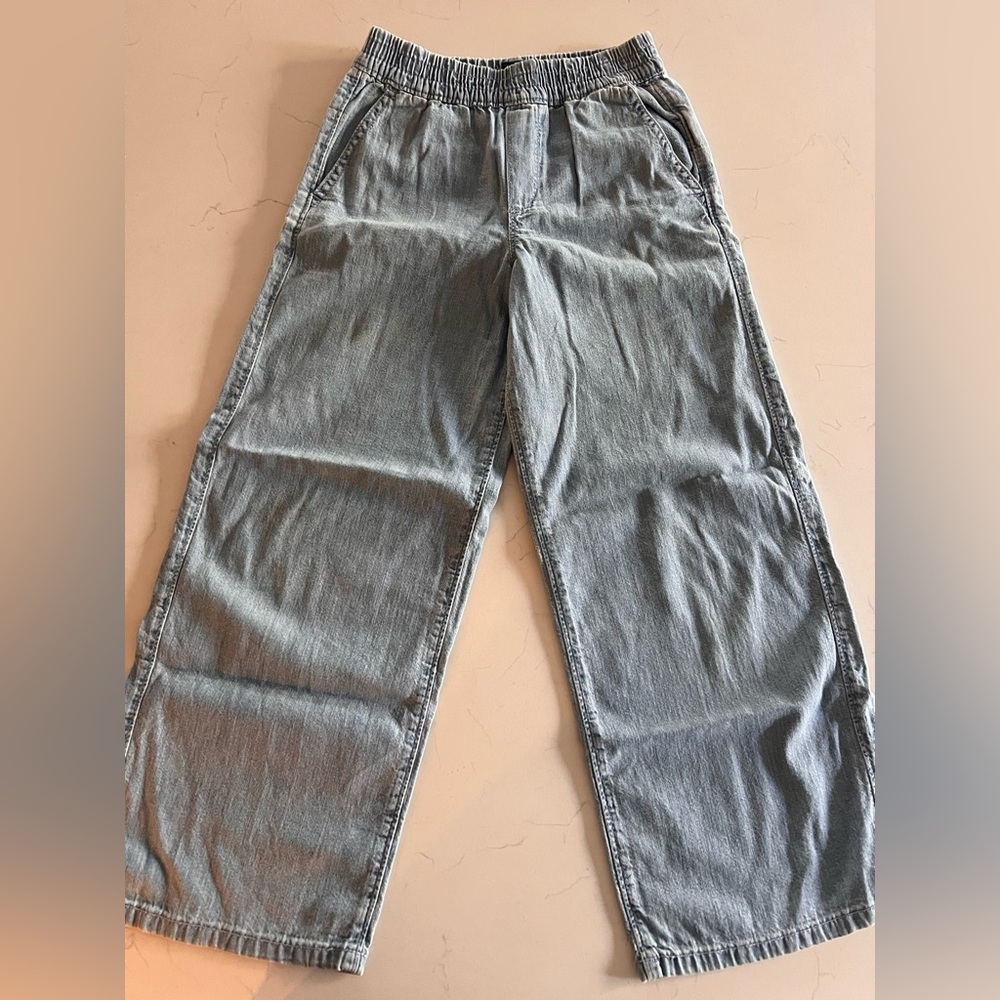 GAP Girls Relaxed Wide Leg Jeans